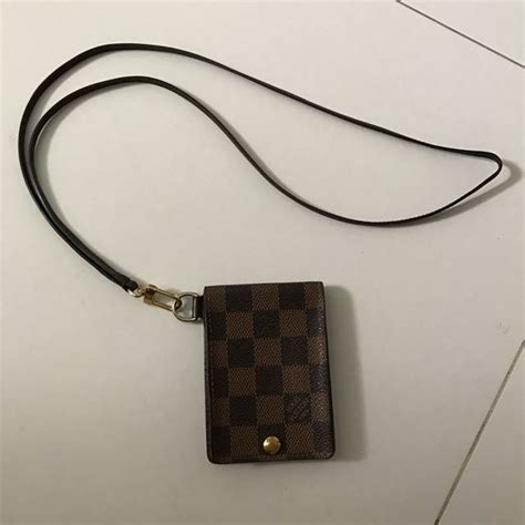 louis vuitton id lanyard|louis vuitton rfid wallet.